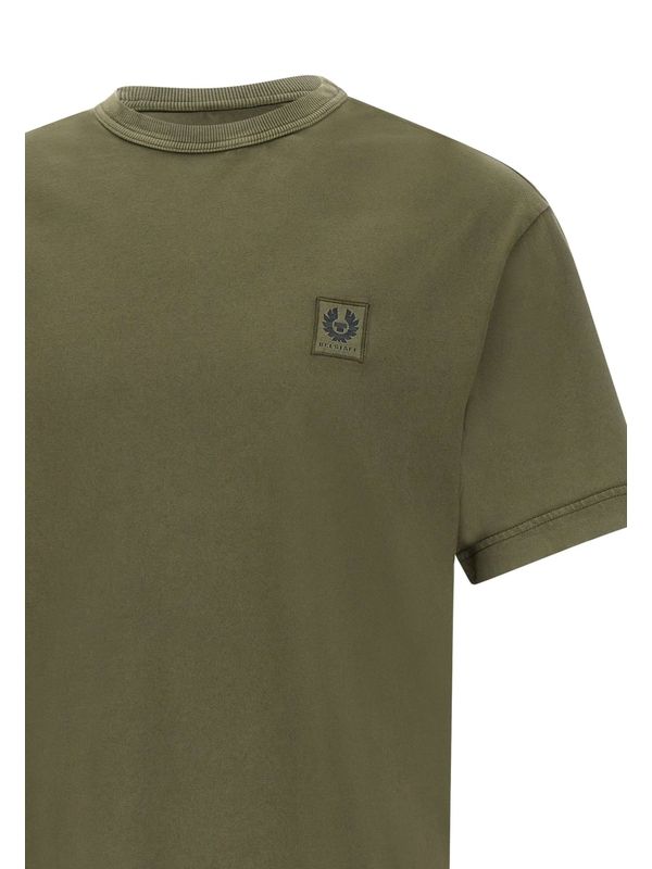 Chest Logo Cotton T-Shirt