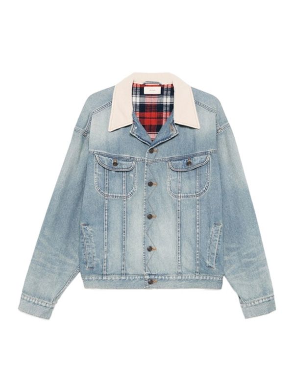 The Row Joret Blue Trucker Jacket