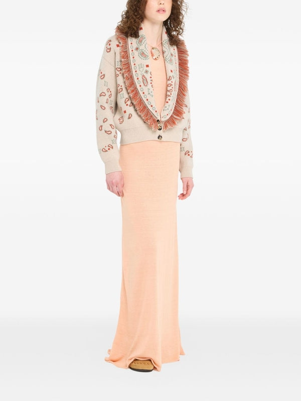 Alanui Beige Cardigan