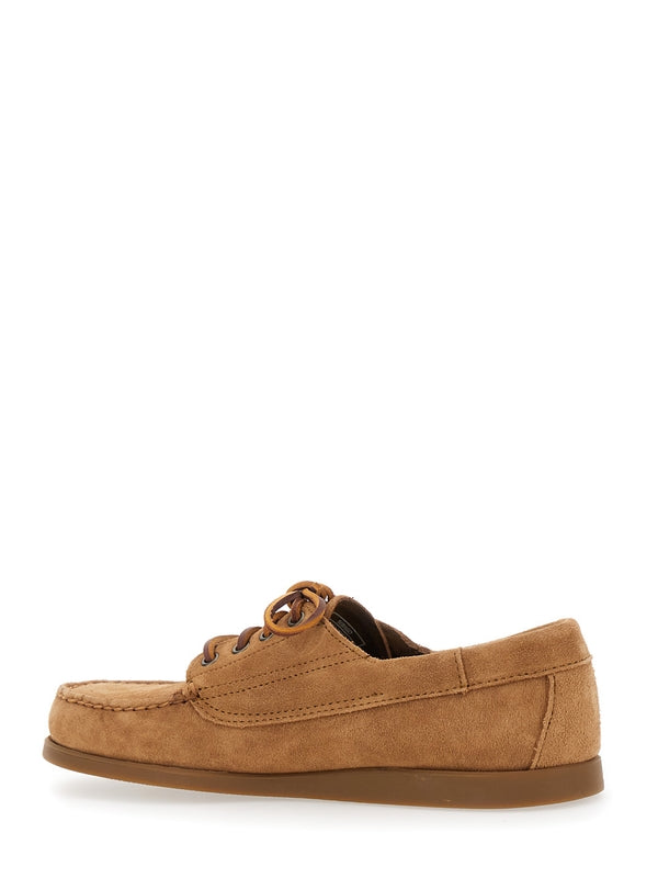 Sebago Beige Boat Shoes