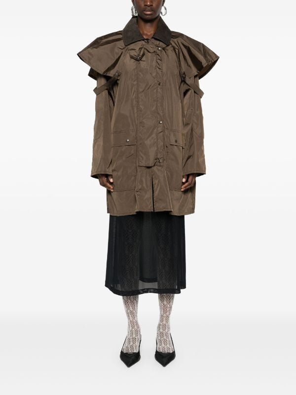 Back Triangle Logo Nylon Jacket