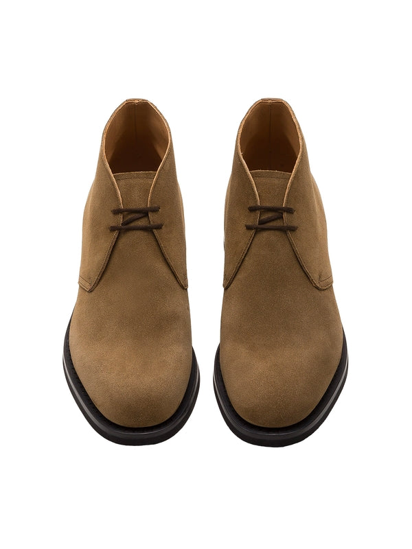 Brown Calfskin Desert Boots