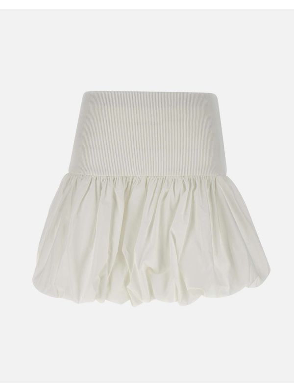 Banding Pumpkin Mini Skirt