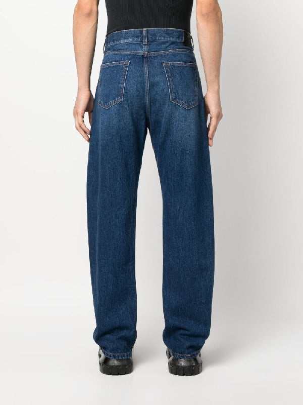 Arrow ankle zipup denim pants