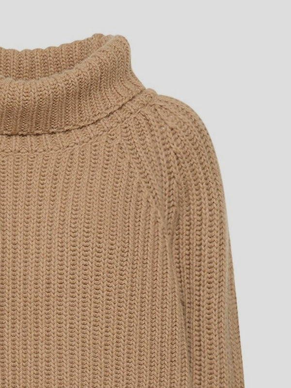 Beige Wool Knit