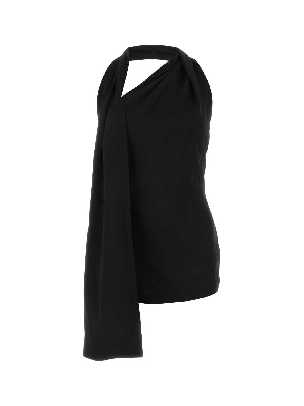 Scarf Backless Sleeveless Top