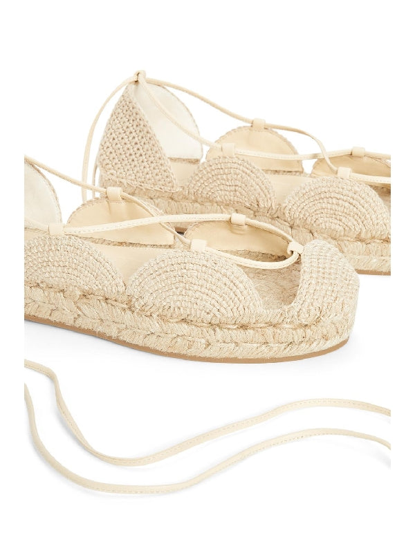 Solar laceup espadrille sandals