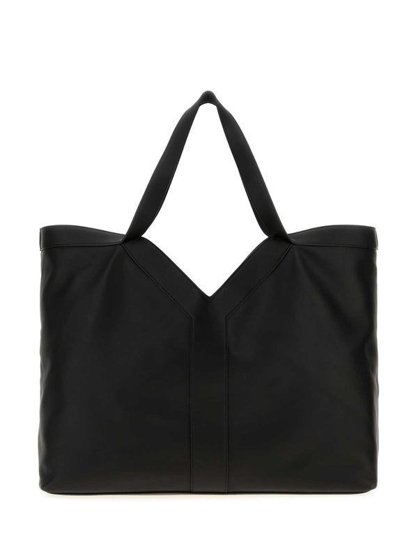 Y Grand Black Tote Bags