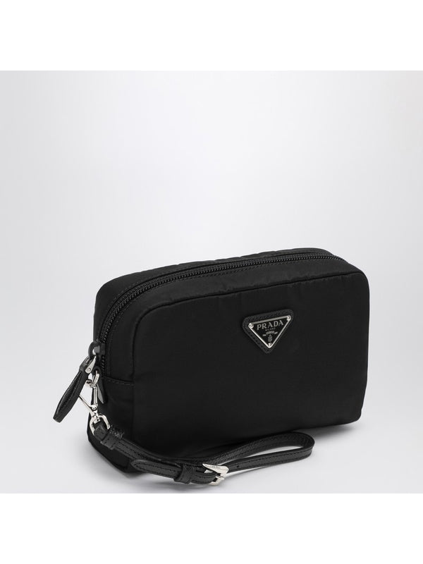 Triangle Logo Re-Nylon Pouch