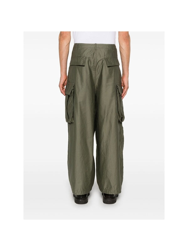 Hd Drawstring Cotton Cargo Pants