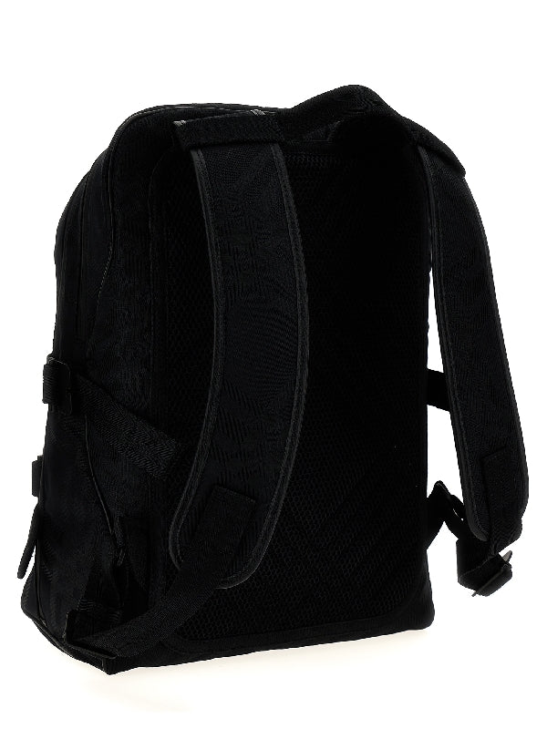 Check Jacquard
  Nylon Backpack