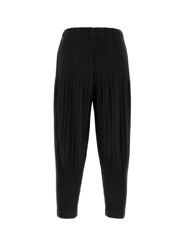 Homme Plisse Issey Miyake Black Trousers
