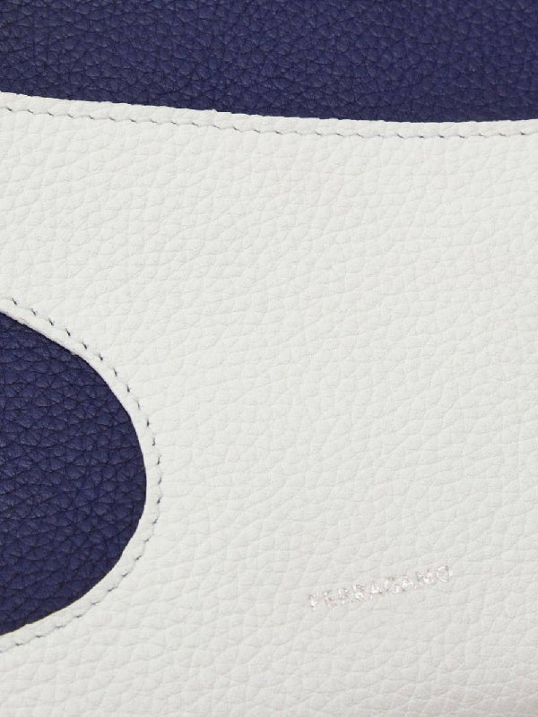 Cutout Leather Zipper Detail Phone Case