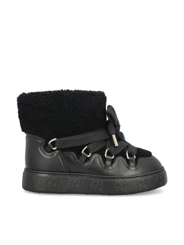 GG Fake Shearling Boots