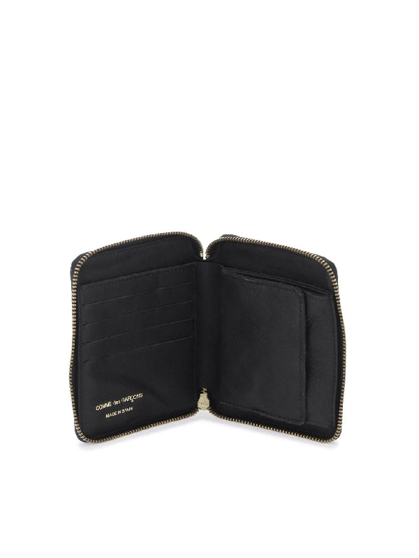 Washed Leather Bi-Fold Wallet - Jente