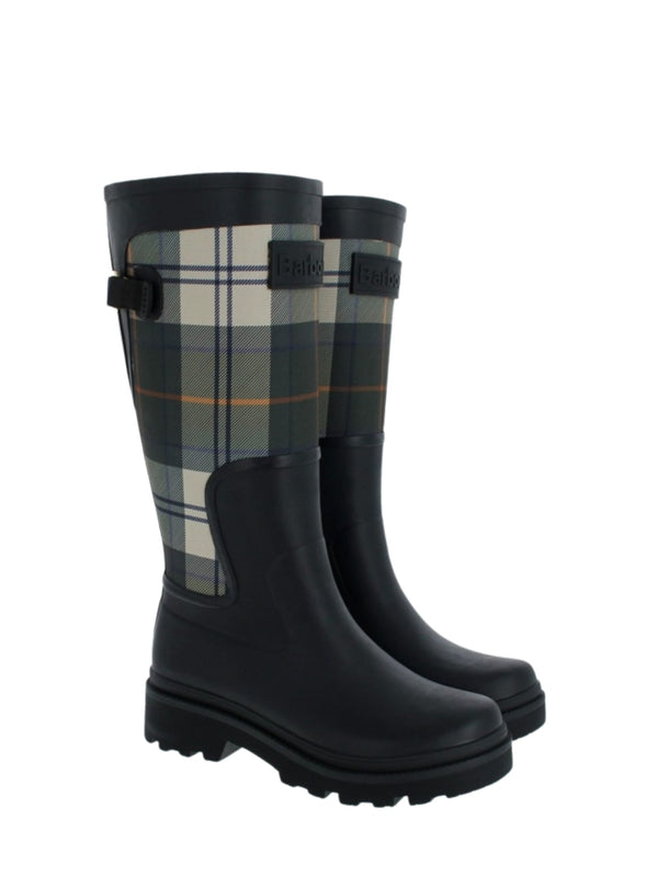 Barbour Black High Boots