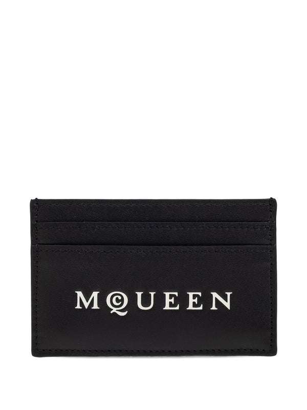 Alexander Mcqueen Black Card Holders