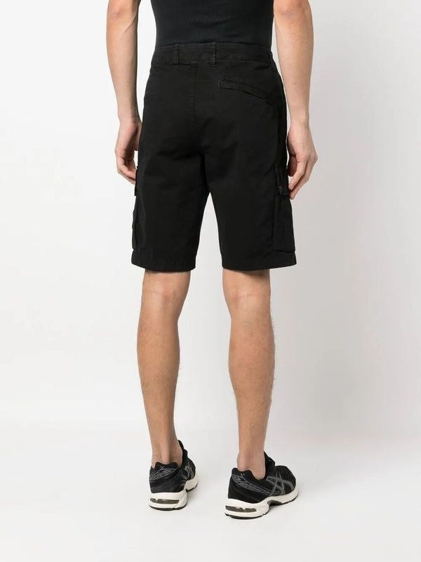 Wappen Patch Cotton Shorts