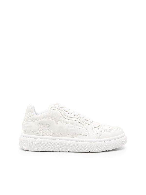 Puff Leather Chunky Sneakers