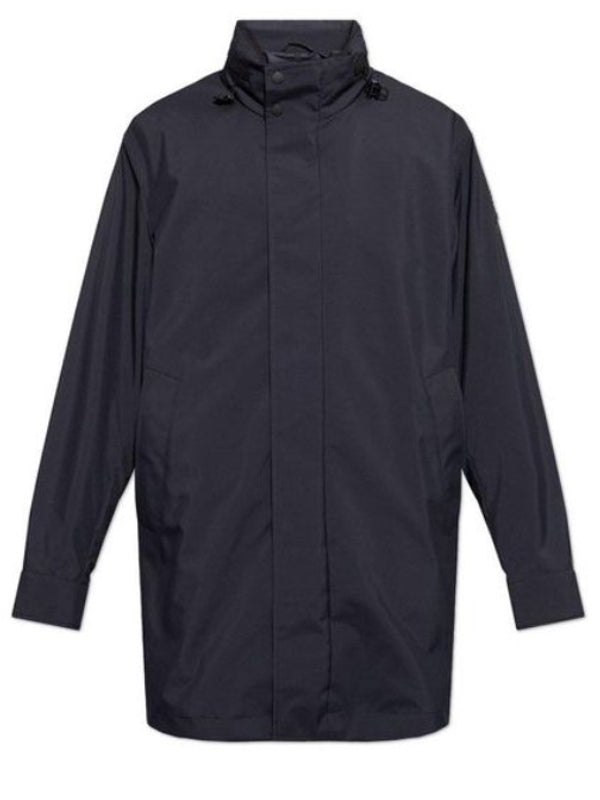 Moncler Navy Coats