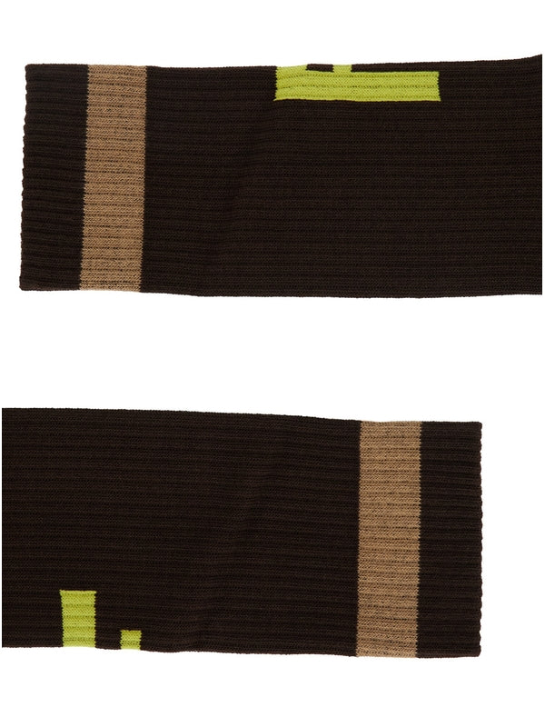 Fendi Brown Socks