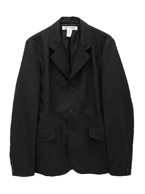 ウールブレンドシングルブレストジャケット