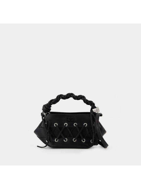Bou Logo Lace Up Tote Bag