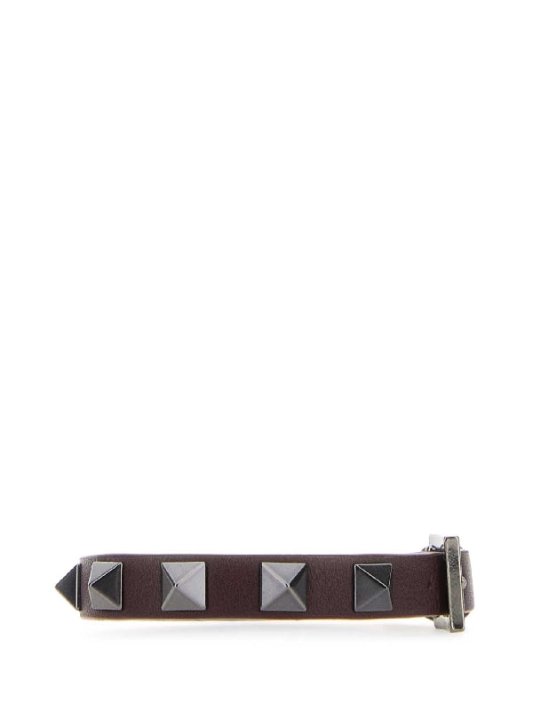 Rockstud Leather Bracelet