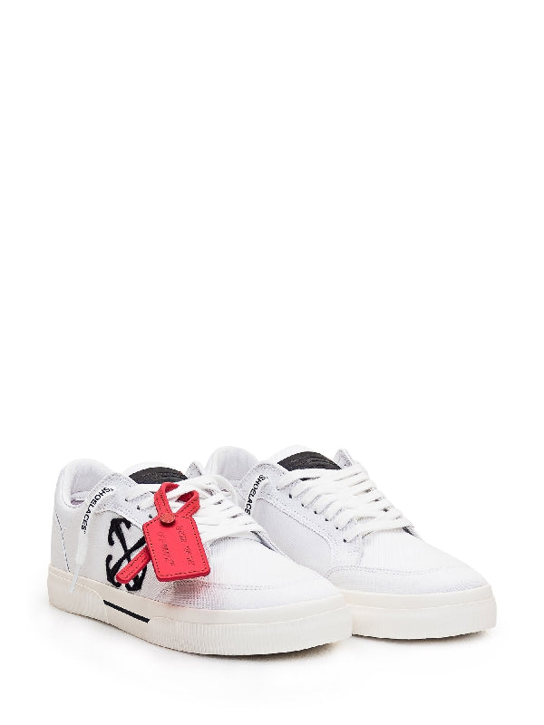 Vulcanized Tag Canvas Sneakers