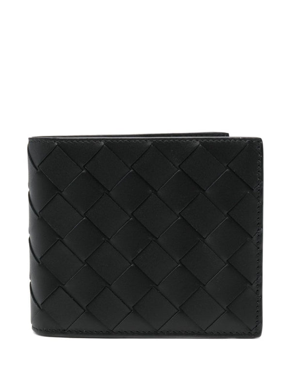 Bottega Veneta Black Card Wallet
