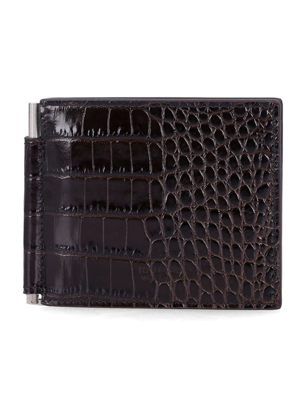 Tom Ford Burgundy Money Clip