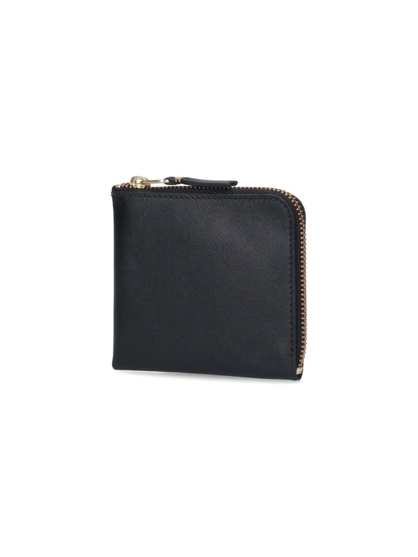 Half Zip Leather Wallet