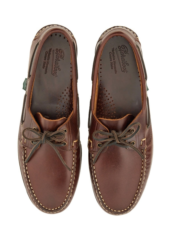 Paraboot Brown Boat Shoes