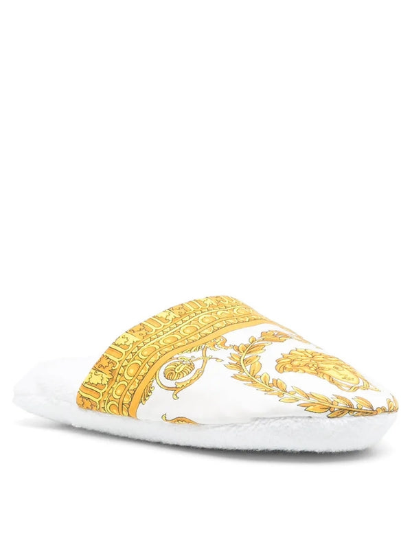 Versace White Bloafer
