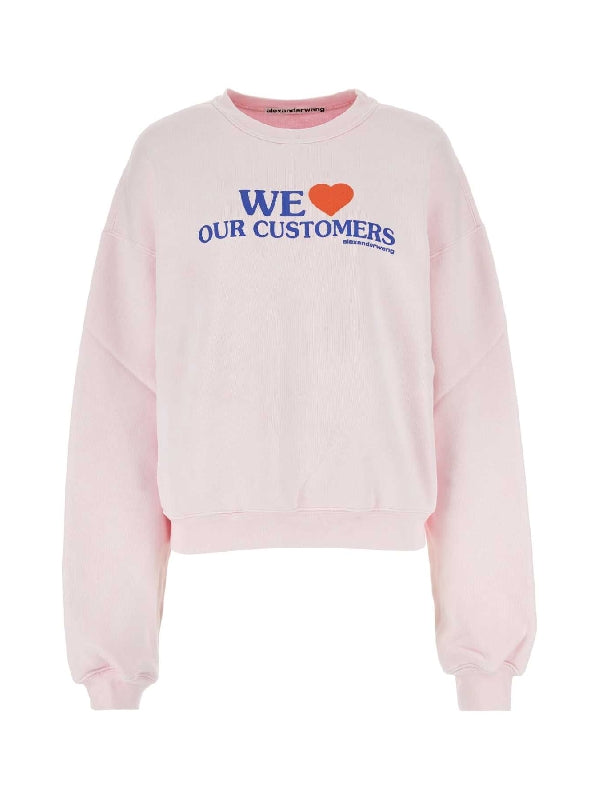 Alexanderwang Pink Sweatshirts