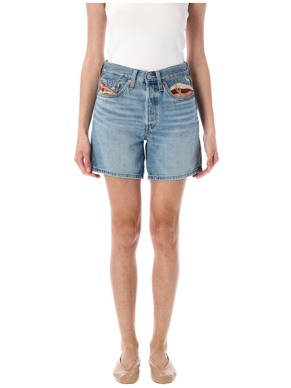 Levi'S Blue Shorts