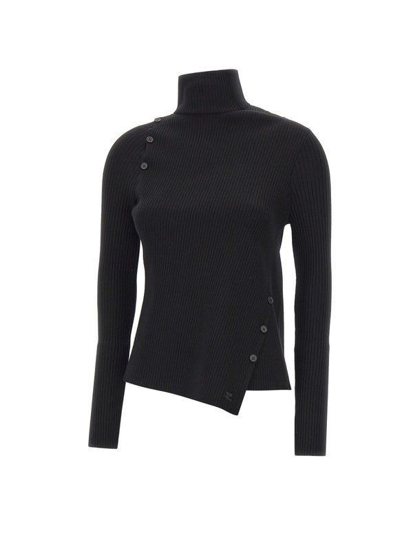 Courrèges Black Knitted