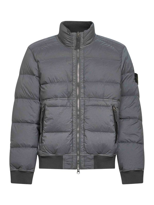 Stone Island Grey Padded Jacket