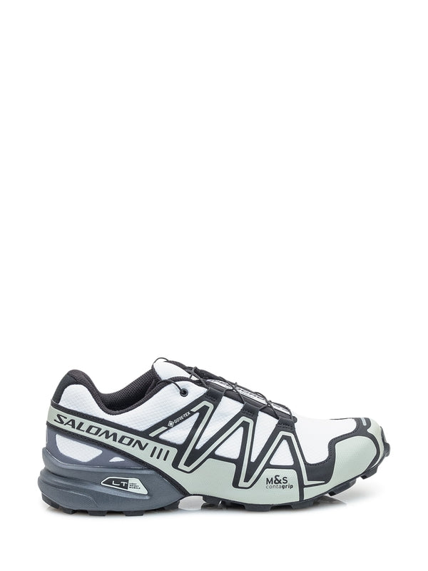 Salomon Blue White Low Top Sneakers