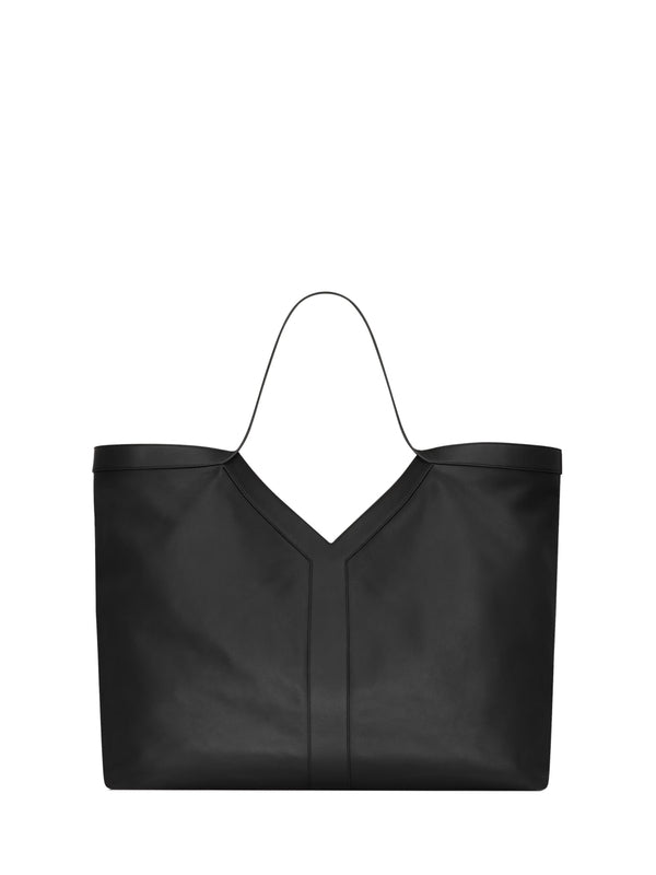Y Maxi Black Tote Bags