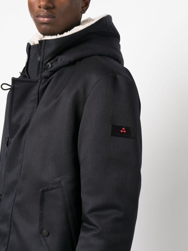 Petrey Navy Parka