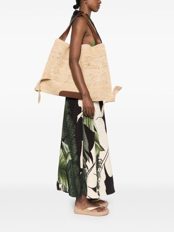 Cadow Raffia Shoulder Bag