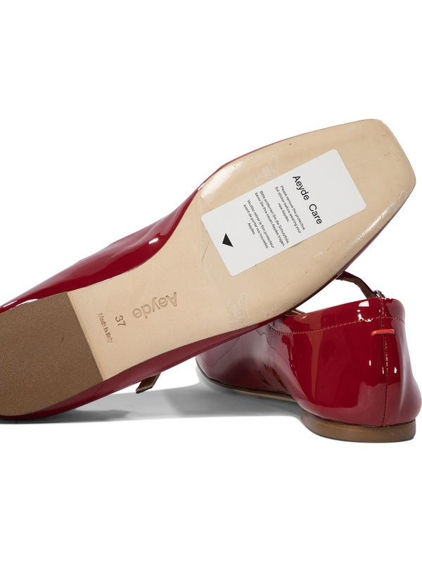 Uma Patent Ballerina Flats