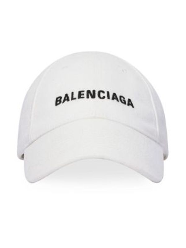 Logo Embroidered Cotton Ball Cap