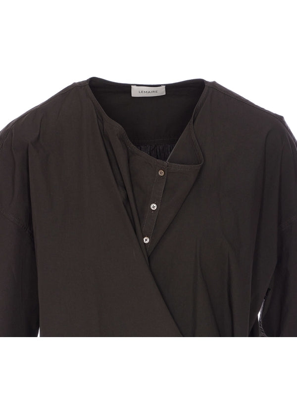 Wrap Detail Twist Dress