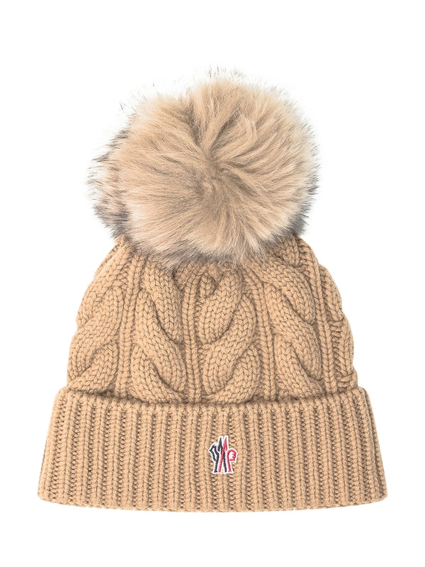 Moncler Beige Beanies