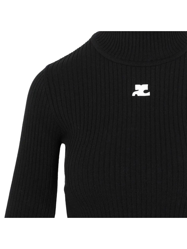 Reedition Logo Patch High-Neck Knit
