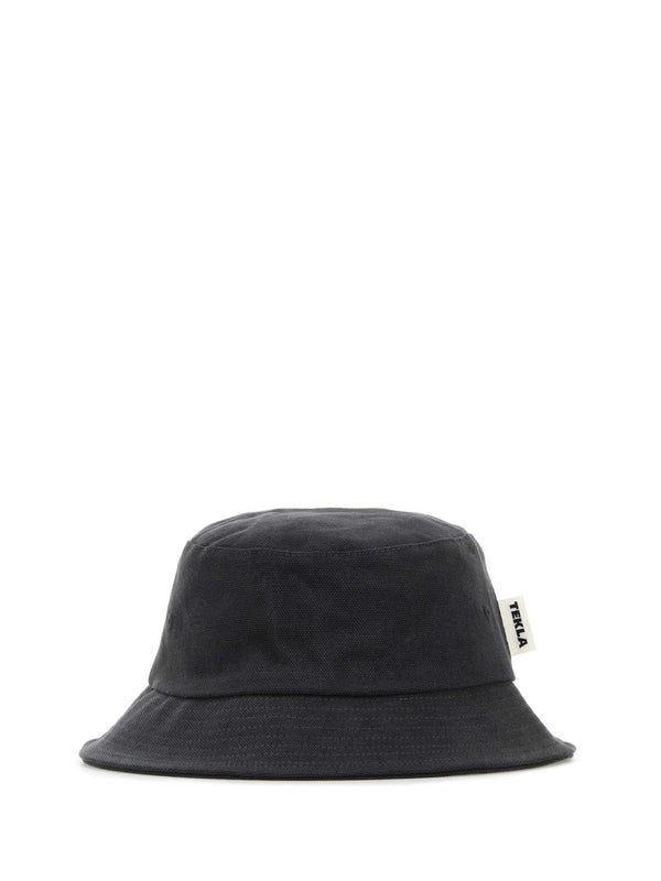 Tekla Black Bucket Hats
