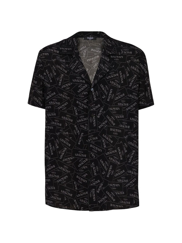 All-over Logo Viscose Short
  Sleeve T-shirt