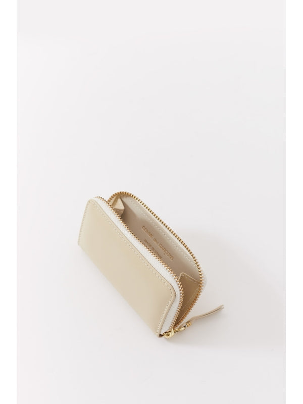 Comme Des Garcons White Coin Purses